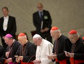 بالصور.. البابا فرنسيس يحضر حفل الذكرى الـ50 لتأسيس مجمع الأساقفة