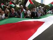 بالصور..مسيرة تضامنية مع الشعب الفلسطينى فى تونس