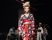 الـ"YOSHIKIMONO".. أحدث صيحات الكيمونو اليابانى فى أسبوع الموضة بطوكيو