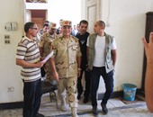 بالصور.. قائد المنطقة المركزية العسكرية يتفقد لجان العجوزة والدقى