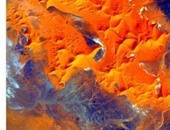رائد فضاء يلتقط صورًا تعكس جمال الصحراء الكبرى من الفضاء