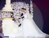 أجمل زفاف بالعالم..كيم كاردشيان الصينية تقيم فرحا أسطوريا بـ20مليون جنيه إسترلينى