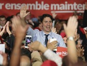 بالصور.. الزعيم الليبرالى الكندى  "جوستان ترود" يقيم مؤتمره الأنتخابى فى كالغارى