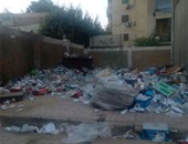 "صحافة المواطن".. انتشار القمامة داخل مدرسة الجيزة الفنية التجارية