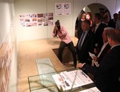 وزير الآثار وسفير أسبانيا يفتتحان معرضاً للأسبانى"اولاسو" بالمتحف المصرى