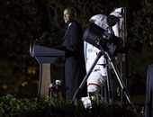 بالصور..الرئيس الأمريكى يكرم رواد الفضاء وعلماء الفلك بالبيت الأبيض
