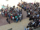 صور لمظاهرات طلاب الثانوية بالبحيرة والغربية احتجاجا على درجات الحضور