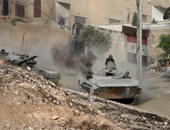 ناشطون سوريون:طيران النظام ألقى 40 برميلا متفجرا على "داريا" خلال 24 ساعة