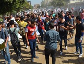 صحافة المواطن.. قارئ يشارك بصور لمظاهرات طلاب الثانوية العامة بأبو حماد بالشرقية
