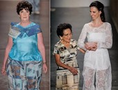 جدة عارضة أزياء بالبرازيل تظهر على المنصة لتثبت ملائمة تصاميمها لأى امرأة