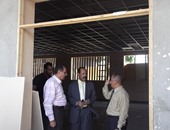 بالصور.. نائب رئيس جامعة أسوان يتفقد سير العمل في المباني الجديدة     