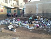 صحافة المواطن.. القمامة تنتشر فى قرية سنهرة بالقليوبية