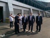 بالصور.. رئيس "المصرية للمطارات" يتفقد مطار الغردقة الدولى