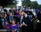 بالصور.. سيدات الحوامدية يختتمن اليوم الأول للانتخابات بالزغاريد والدعاء للسيسى