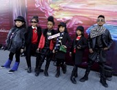 عرض أزياء لملابس الأطفال فى أسبوع الموضة الصينى