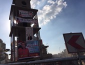 بالصور.. الدعاية الانتخابية تملأ شوارع المحلة بالمخالفة للقانون