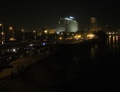 الظلام يخيم على كورنيش النيل بعد مرور شهرين على بدء تطويره ونقل المراسى