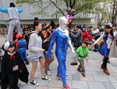 بالصور.. احتفالات اليابانيين بعيد الهالوين فى طوكيو