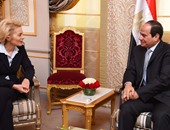 وزيرة دفاع ألمانيا تؤكد للسيسى اهتمام برلين بتعزيز التعاون العسكرى مع مصر