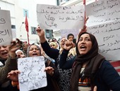 مظاهرة فئوية فى تونس لزيادة الأجور بالقطاع الخاص