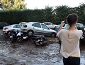 ارتفاع ضحايا  فيضانات الساحل اللازورى بفرنسا إلى 13 شخص