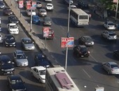 بالصور.. كثافات مرورية بالطرق والميادين الرئيسية بالقاهرة والجيزة