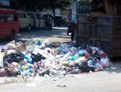 صحافة المواطن.. انتشار القمامة أمام مدرسة العروة الوثقى بالإسكندرية