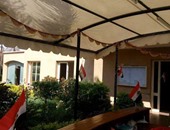 بالصور "جرين هيلز" يتزين بالأعلام المصرية احتفالا بنصر أكتوبر