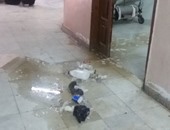 صحافة المواطن..انتشار القمامة بقسم المخ والأعصاب بمستشفى جامعة الزقازيق
