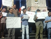 محررو جريدة التحرير يحتشدون بـ"الصحفيين" تزامنا مع اجتماع مجلس النقابة