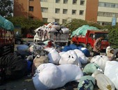 جمارك القاهرة تحبط محاولة تهريب كمية من الأقمشة والملابس الجاهزة