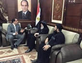 مرشح "فى حب مصر" ببنى سويف: زيارتى للمطرانية ودية وبعيدة عن السياسة