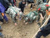 انتشال ٧ جثث من المفقودين بموقع انهيار أرضى فى مقاطعة شنشى الصينية