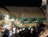 "السكة الحديد": سقوط عربتى القطار تسبب فى حادث المناشى ولا إصابات
