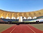 بالفيديو والصور.. استاد "الملك فهد" يتزين لافتتاح كأس الخليج