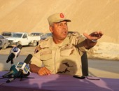 اللواء كامل الوزير ومحافظ الوادى الجديد يتفقدان تنفيذ مشروع المليون فدان