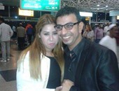 إيناس عز الدين تنشر صورها بعد عودتها للقاهرة لخروجها من "أراب أيدول"