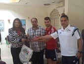 بالصور.. المنتخب الأوليمبى يحتفل بالفوز على عمان فى السفارة المصرية
