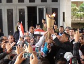 محافظ الدقهلية  يشهد مراسم شعلة الأولمبياد الخاص لدورة الألعاب الإقليمية