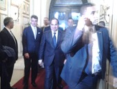 السيسى يناقش مع وزير خارجية إيطاليا أوضاع لليبيا والقضية الفلسطينية