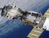 انطلاق المركبة الفضائية سويوز من قاعدة بايكونور فى كازاخستان