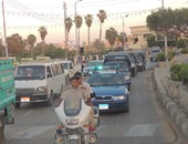 دوريات أمنية بشوارع كفر الشيخ لطمأنة الأهالى قبل 28 نوفمبر
