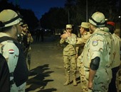 قائد المنطقة المركزية العسكرية يتفقد قوات تأمين ميدان التحرير