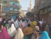 مسيرة نسائية لجماعة الإخوان بمدينة ناصر فى بنى سويف