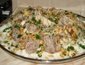 الشيف شلبى يقدم طريقة "المنسف" الأكلة الأكثر شعبية فى الأردن