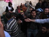 متظاهرون وإخوان يحاولون الاعتداء على قيادات الأمن بعبد المنعم رياض