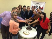 الإذاعى أحمد الشناوى يحتفل بـ"شعبى الحبيب" مع أسرة "نغم إف إم"