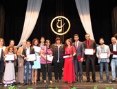 رئيسة دار الأوبرا المصرية توزع جوائز مسابقة رتيبة الحفنى الغنائية