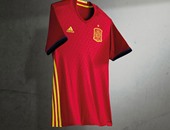 بالصور.. قميص جديد للمنتخب الإسبانى فى "يورو 2016" من أديداس