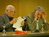 بالصور.. وصول عبد الله السناوى ومجدى سرحان لاجتماع رؤساء التحرير بنقابة الصحفيين